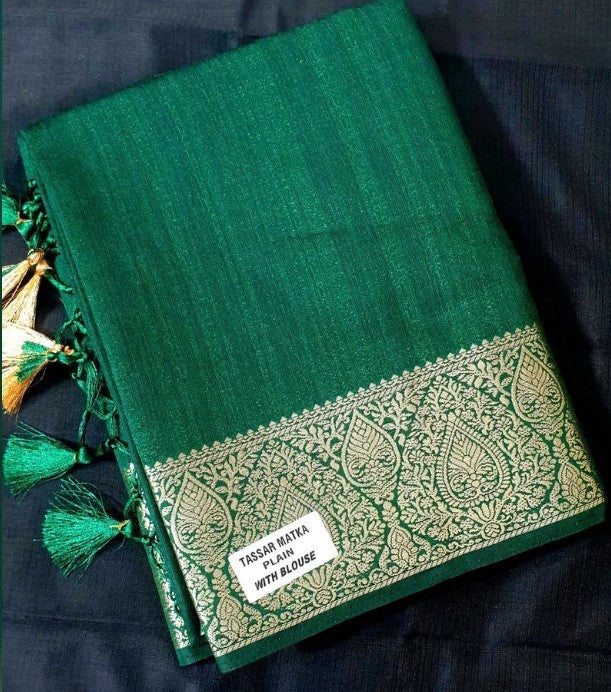 Pure Matka Silk Saree